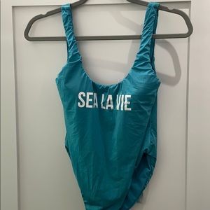 The Bikini Lab one piece Swimsuit SEA LA VIE